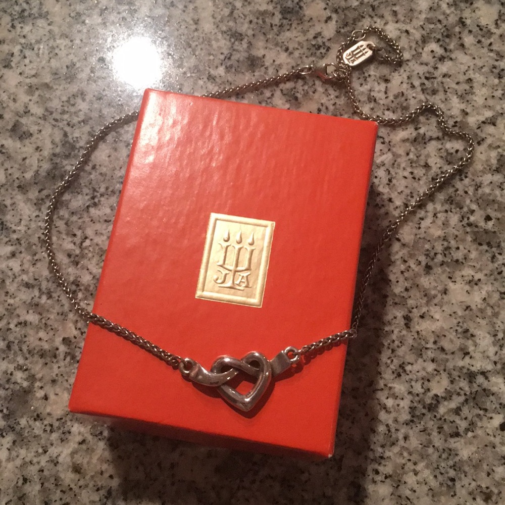 James Avery Heart Knot Necklace